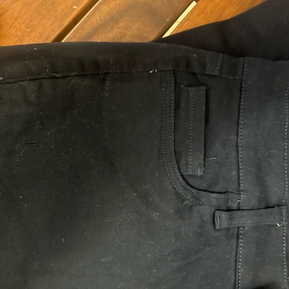 Blue Skinny Fit Pants with Tapered Leg - Picture 3 of 7